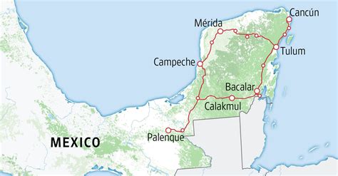 Calakmul Map