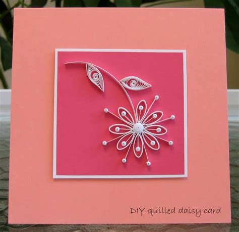 All Things Paper: Quilled Daisy Card