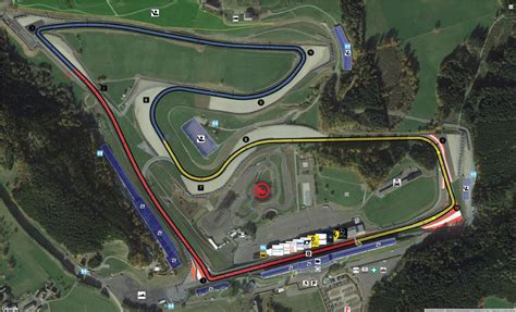 F1 Austrian GP interactive map - The Red Bull Ring (revised for the ...