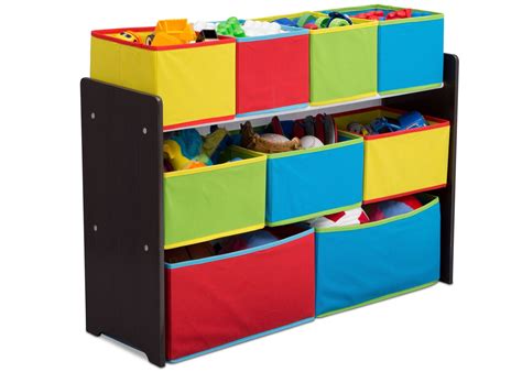 Deluxe Multi-Bin Toy Organizer with Storage Bins | Delta Children