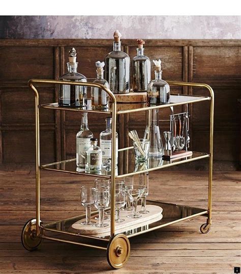 Our web images are a must see… | Brass bar cart, Bar cart design, Bar cart styling