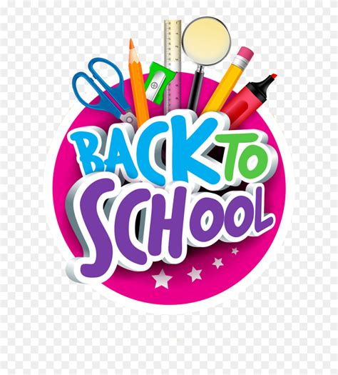 Download School Drawing Illustration - Clipart Back To School Logo - Png Download (#5271949 ...