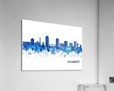 Niamey Niger Skyline Blue - Towseef Dar