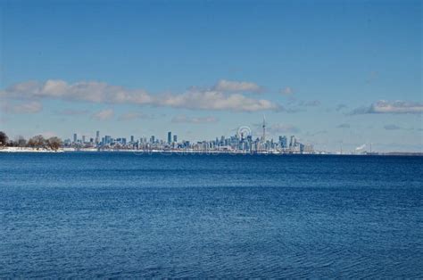 Winter Skyline of Toronto stock photo. Image of 2022 - 240083954