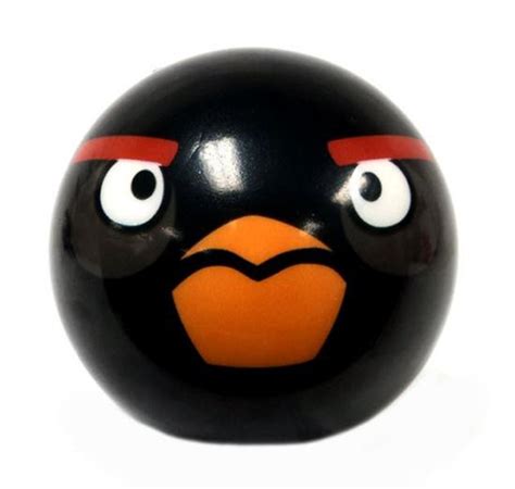 Angry Birds Black Bird 3 Foam Ball Commonwealth Toys - ToyWiz