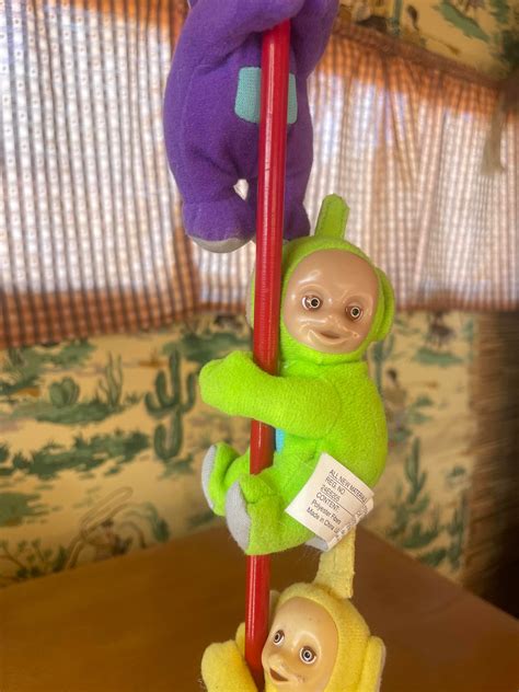 Vintage Teletubbies With Clasping Hands Tinky Winky, Dipsy, and Law-laa - Etsy