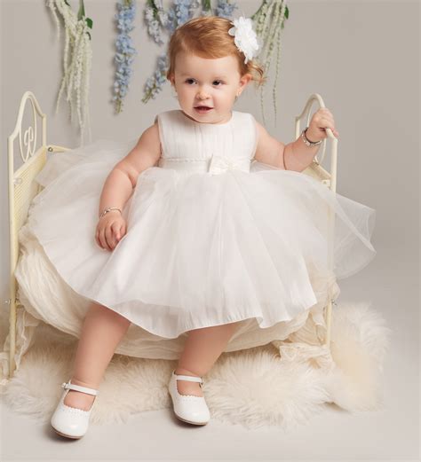 Girls & Baby Girls special occasion dress – White or Ivory | Wonderland
