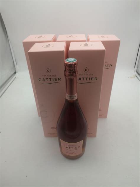 Cattier Brut Rose - Champagne 1er Cru - 6 Bouteilles (0,75 - Catawiki