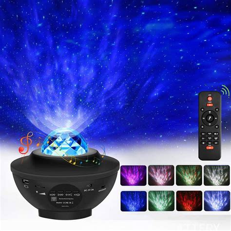 Starry Galaxy Projector Light Multicolor Space Night Lamp w/ | Etsy