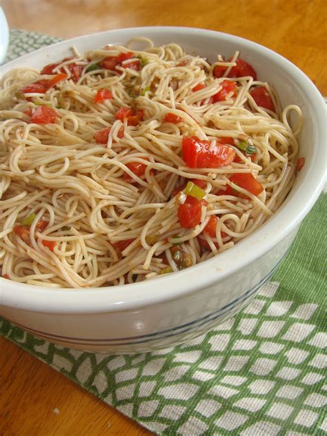 Just Cooking: Angel Hair Pasta Salad with Balsamic Tomatoes