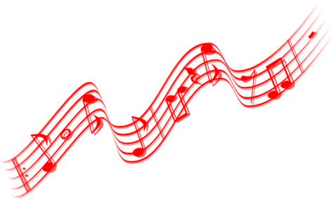 Download High Quality music notes clipart red Transparent PNG Images ...