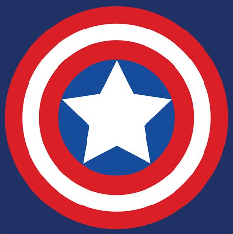 Captain America Shield Drawing at GetDrawings | Free download
