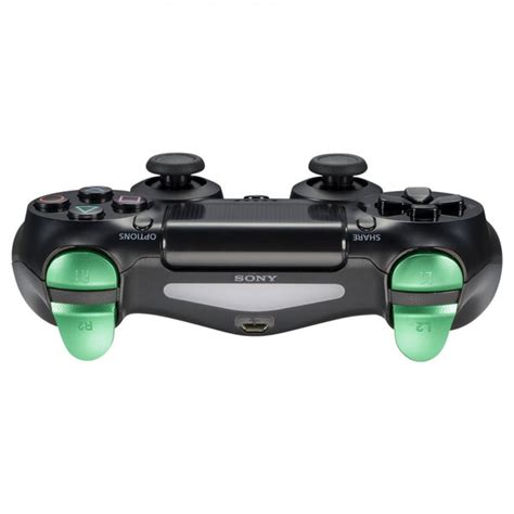 Metal Green Color Buttons Custom Kits R1 L1 R2 L2 Triggers for PS4 Con ...