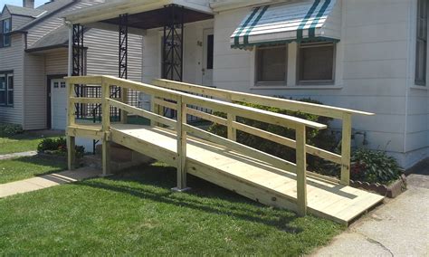 Handrails | Wheelchair ramp design, Outdoor ramp, Ramp design