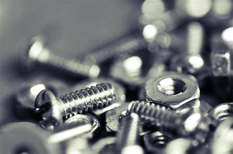 Free stock photo of bolt, nut, nuts and bolts