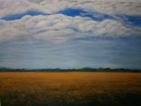 FIELD OF GOLD | Fields of gold, Plein air paintings, Painting