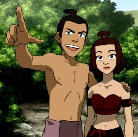 Sokka and Suki | Avatar cartoon, Suki and sokka, Avatar aang