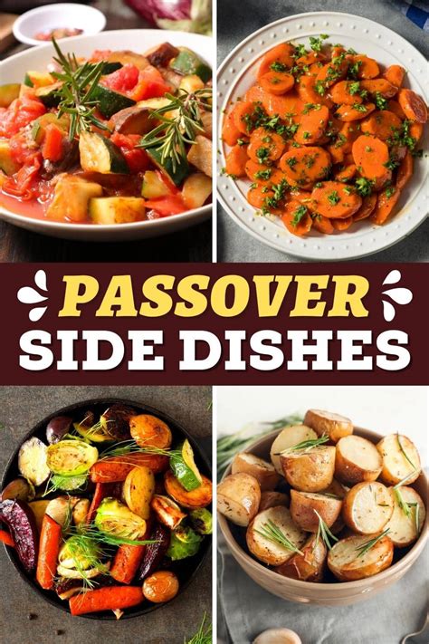 20 Best Passover Side Dishes (+ Easy Seder Recipes) - Insanely Good