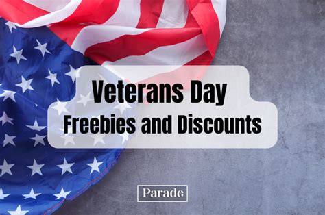 100+ Veterans Day 2023 Freebies, Deals, and Free Meals - Parade