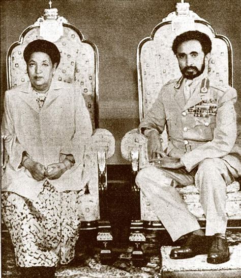 Emperor Haile Selassie and Empress Menen, One Perfect Love | African ...