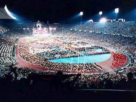 Opening ceremony 1992 Barcelona Olympic Games