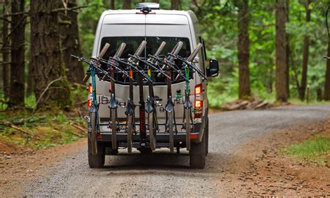 Yakima HangOver hauls heavy duty, vertical bike racks for trucks & the #Vanlife Hanging Bike ...