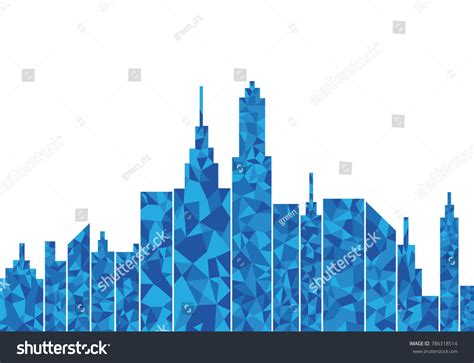 City Skyline Vector Illustration Stock Vector (Royalty Free) 786318514 ...