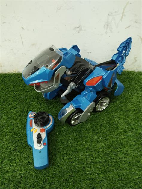 VTech Switch and Go Dinos RC T-Rex dinosaur car transformer with remote control, Hobbies & Toys ...