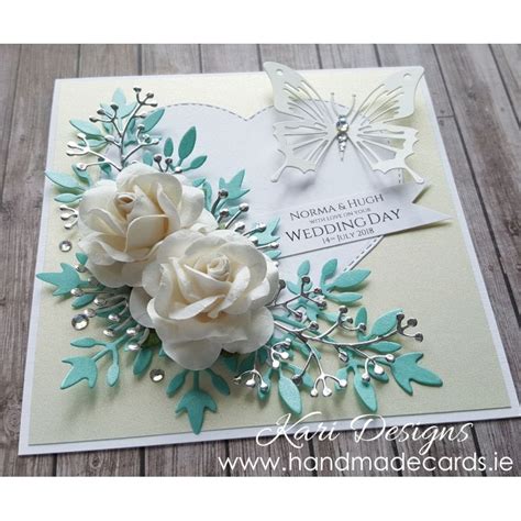 Handmade Wedding Card Wedding Day Cards, Wedding Cards Handmade, Wedding Anniversary Cards ...