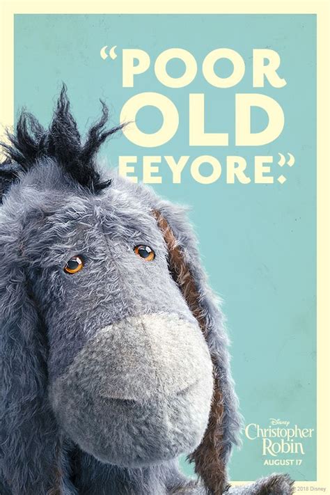 Eeyore is an old grey donkey with a downhearted—but loveable—mood ...