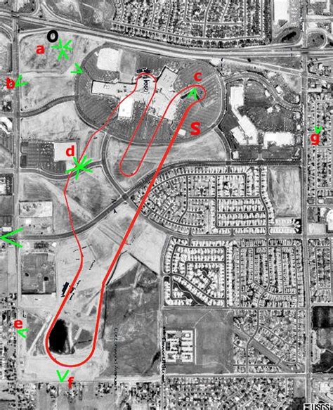 _1c RIR Pictures -1c- Diagram and Links To Photos of Riverside International Raceway Today