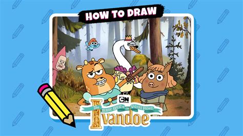 How to Draw - Ivandoe | Free Ivandoe Games | Cartoon Network