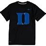 Youth Nike Black Duke Blue Devils Logo Legend Dri-FIT T-Shirt