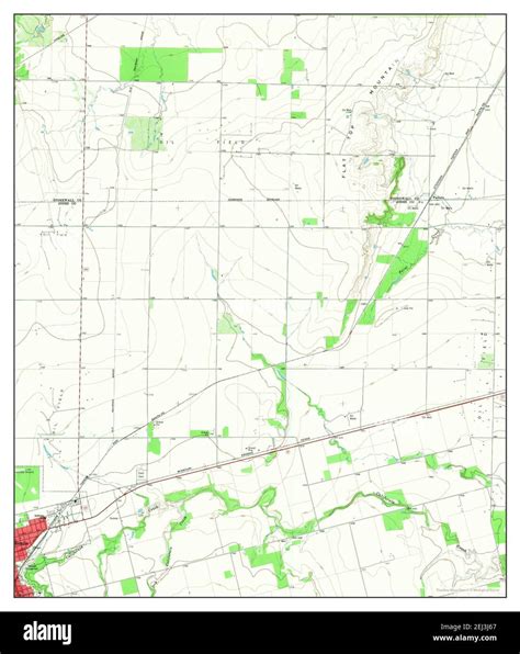 Map of hamlin texas Cut Out Stock Images & Pictures - Alamy