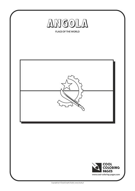 Cool Coloring Pages Angola flag - Cool Coloring Pages | Free ...