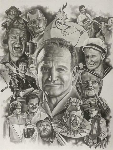 In memory of Robin Williams | Robin williams, Artwork, Art