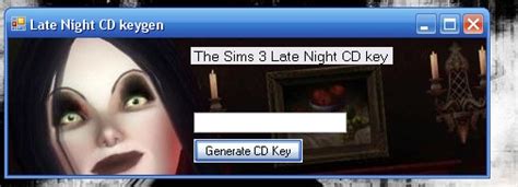 Keygen & Crack: The Sims 3 Late Night