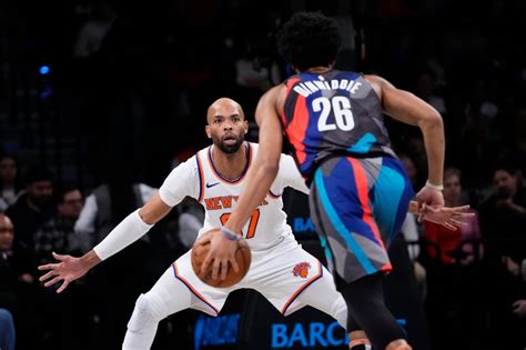 Taj Gibson gets first extended minutes with Knicks in win over Nets