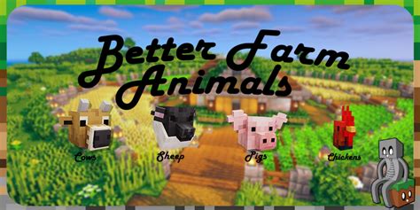 Minecraft Farm Animals