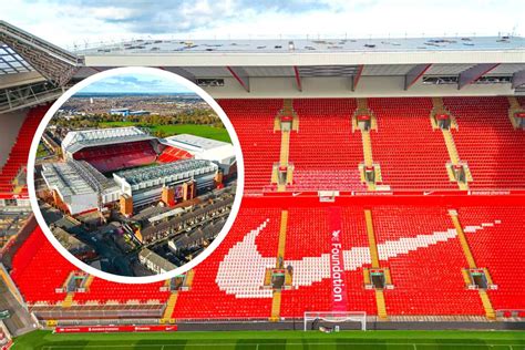 How Anfield Road Stand looks with ALL seats now installed - with reopening update - Liverpool FC ...