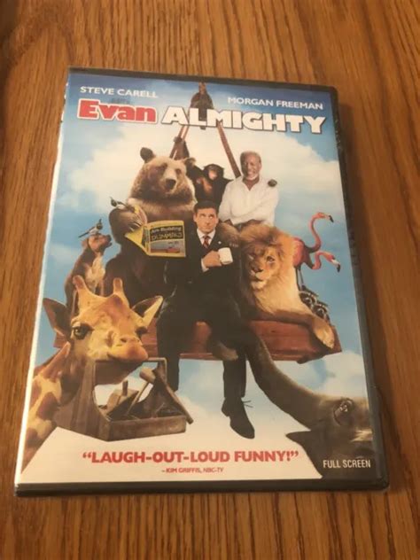 EVAN ALMIGHTY DVD 2007 Brand New In Sealed Box $7.95 - PicClick
