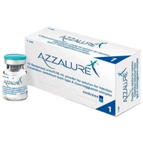 Buy Azzalure botox 1x125iu Injection Online | Pharmoo World