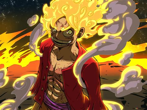 One Piece - Monkey D. Luffy Gear 5 Awakening Rubber Body HD wallpaper ...