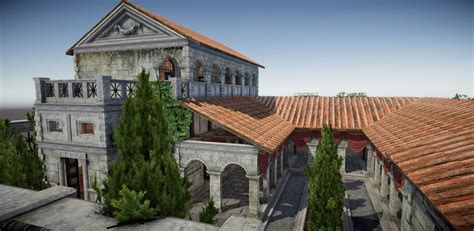 Roman Patrician House 3D model | CGTrader