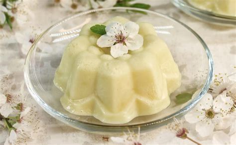 Vegan Blossom Blancmange - Sibel's Recipe