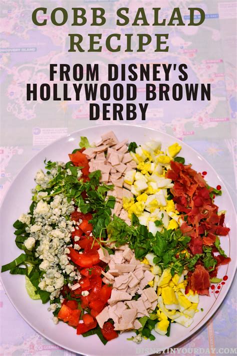 cobb salad recipe - Disney in your Day