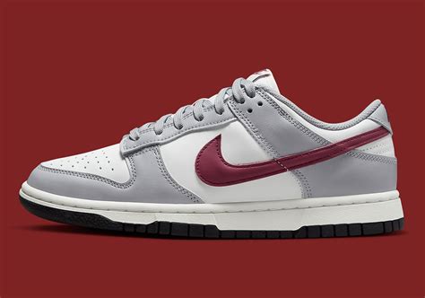 Nike Dunk Low "Grey/White/Red" DD1503-122 | SneakerNews.com