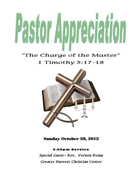 Pastor Appreciation Clip Art