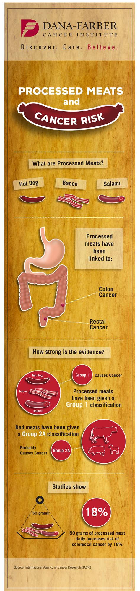 The Link Between Processed Meat and Cancer: What You Need to Know [Infographic] | Dana-Farber ...