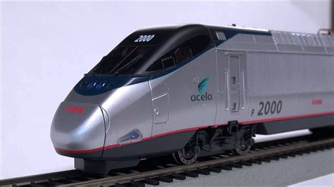 Bachmann HO Scale Acela Setup & Review for Beginners - YouTube